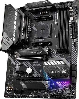 Imagem de Placa-Mãe MSI MAG B550 Tomahawk - AMD AM4, DDR4, ATX - Para Gaming