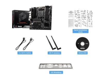 Imagem de Placa-mãe MSI PRO B550M-VC WiFi Pro Series AMD Ryzen 5000