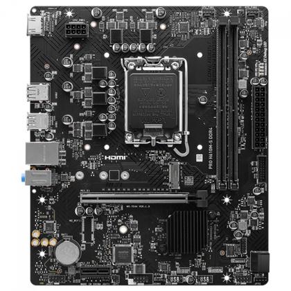 Imagem de Placa Mãe MSI PRO H610M-S Chipset H610 Intel LGA 1700