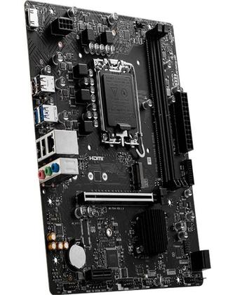 Imagem de Placa Mãe MSI PRO H610M-S, Intel LGA1700, mATX, DDR4, Preto - PRO H610M-S