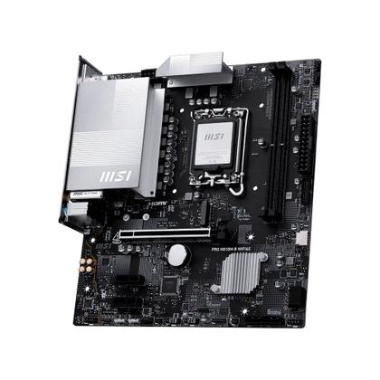 Imagem de Placa-Mãe MSI PRO H810M-B WIFI6E, Intel, LGA 1851, Micro-ATX, DDR5, Wi-Fi - PROH810MBWIFI6E