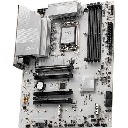 Imagem de Placa-Mãe MSI PRO Z890-S WIFI, Intel, LGA 1851, ATX, DDR5, Wi-Fi, Branca - Z890SWHITEWIFI