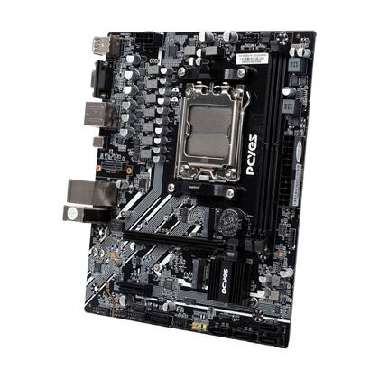 Imagem de Placa Mae Pcyes B650 AM5 2XDDR5 MAX96GB 2XUSB3.0 2XUSB2.0 HDMI DP VGA 2XM.2 NVME 1XTYPE C PCYB650 RZ996 PCYES