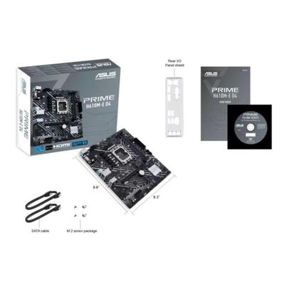 Imagem de Placa Mãe PRIME H610M-F D4 R2.0 com Soquete LGA 1700 Pcie 4.0 Micro-ATX DDR4 Asus