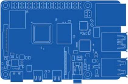 Imagem de Placa-mãe Raspberry Pi 3 B+ Element14 1GB RAM