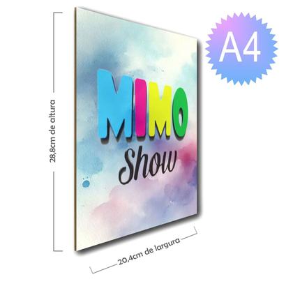 Imagem de Placa MDF Personagem Anime - Decoração Geek/Nerd AN4