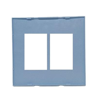 Imagem de Placa P/ 6 X Modulo Sleek Sereno Azul 4x4 Margirius