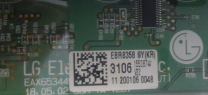 Imagem de Placa Painel Lava Seca Lg EBR83583106 modelo WD1014RW