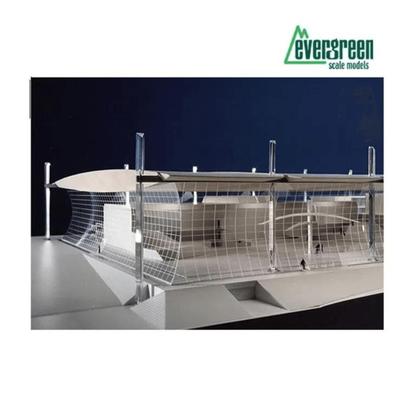 Imagem de Placa Para Maquete 15X30Cm Ladrilho 1,1Mm Estireno Branco Evergreen Evrg4507