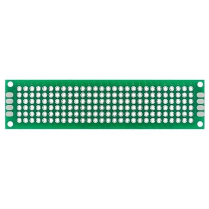 Imagem de Placa PCB Universal DIY 2.54mm FR-4 Dupla Face 7x9 6x8 5x7 4x6 3x7 2x8 12x8 9x15cm Protoboard