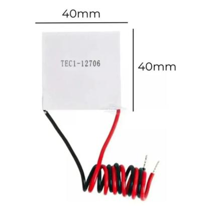 Imagem de Placa Peltier 15V Termoelétrica p/ Bebedouro e Filtro