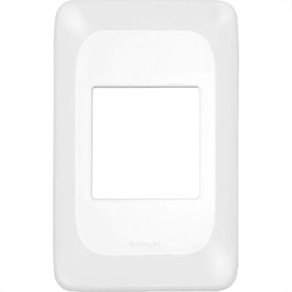 Imagem de Placa Pial Pop Branca 4X2 - 2 Modulos Juntos Lgp22