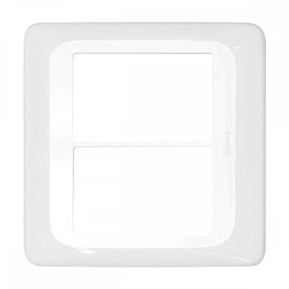 Imagem de Placa Pial Pop Branca 4X4 - 3 Modulos+3 Modulos Juntos Lgp44