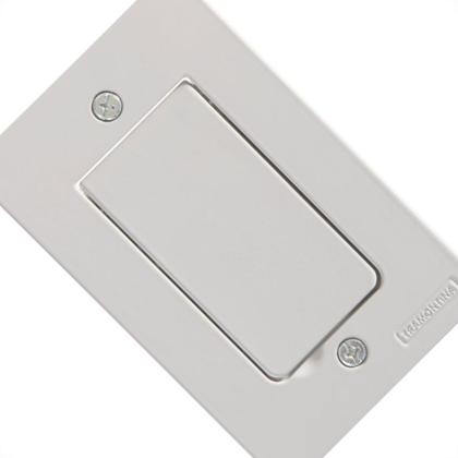 Imagem de Placa Piso Aluminio Tramontina 4X2 Unha Para 1 Modulo Lux