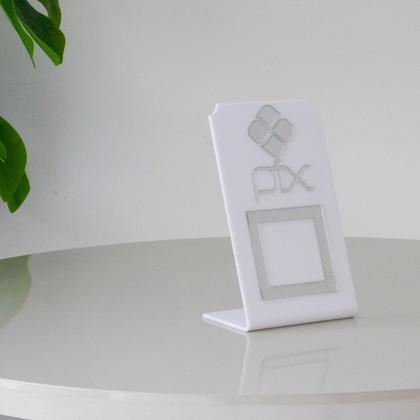 Imagem de Placa Pix Para Pagamento QR Code Em Acrílico