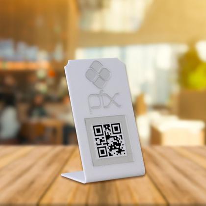 Imagem de Placa Pix Para Pagamento QR Code Em Acrílico