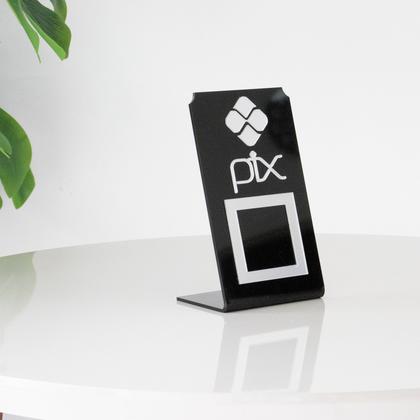Imagem de Placa Pix Para Pagamento QR Code Em Acrílico