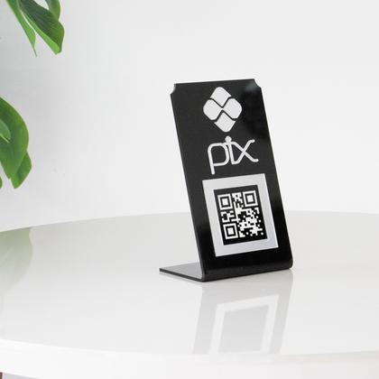 Imagem de Placa Pix Para Pagamento QR Code Em Acrílico