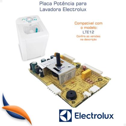 Imagem de Placa Potência Lavadora Electrolux LTE12 70202698 Bivolt