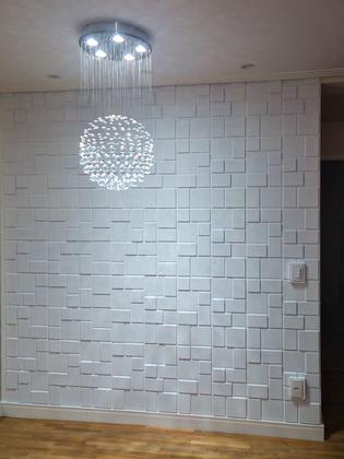 Imagem de Placa Premium Revestimento de Parede 3D Luxo Alto Relevo Resistente PSAI 1mm