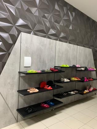 Imagem de Placa Premium Revestimento de Parede 3D Luxo Alto Relevo Resistente PSAI 1mm