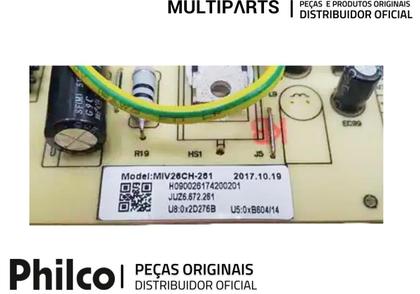 Imagem de Placa Principal Evap Ar Split - 766146 Philco -Pac9000Iqfm8