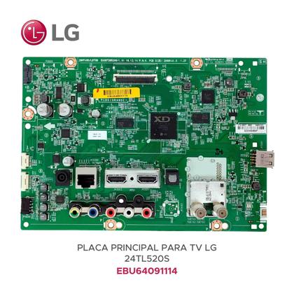 Imagem de Placa Principal LG 24TL520S 25UM58G 24MK430H EBU64091114