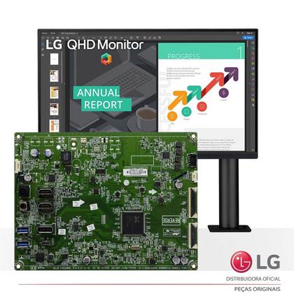 Imagem de Placa principal monitor lg 27qn880 27qn880-b ebu65850802 eax69129501  original