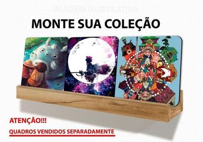 Imagem de Placa Quadro Decorativo 18x18 Cm - O Castelo Animado