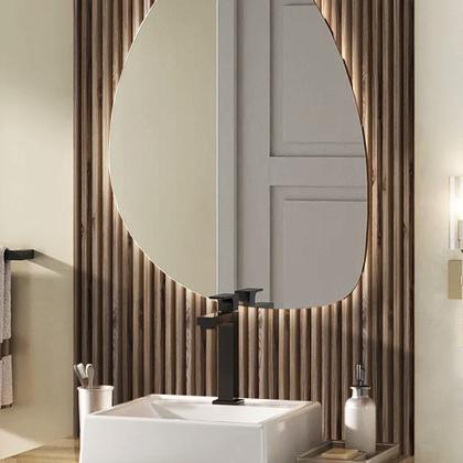 Imagem de Placa Ripada de Madeira PVC Cedro Rústico 2,9mX16cm