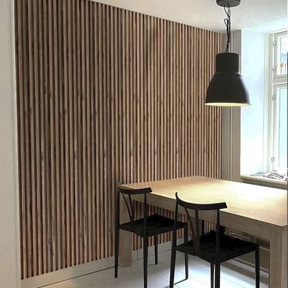 Imagem de Placa Ripada de Madeira PVC Cedro Rústico 2,9mX16cm