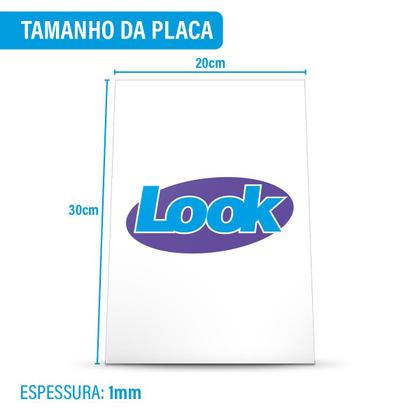 Imagem de Placa Sinalização Cuidado Cachorro Pitbull Branco Cão Bravo 20x30cm