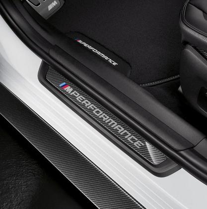 Imagem de Placa Soleira Dianteira Original Bmw M Perfomance 51472472520