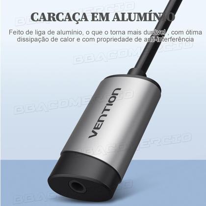Imagem de Placa Som Usb Vention Externo P3 3.5mm Omtp Ctia C Nfe 15cm
