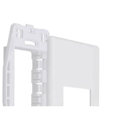 Imagem de Placa Steck Linha Stella Branca 4X2 - 1 Modulo Horizontal Com Suporte 69270