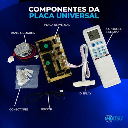 Imagem de Placa Universal Para Ar Condicionado on/off Convencional 220v Hiatsu