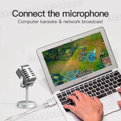 Imagem de Placa Vention Som Usb - Usb X P2 - Fone E Microfone C/ Nfe