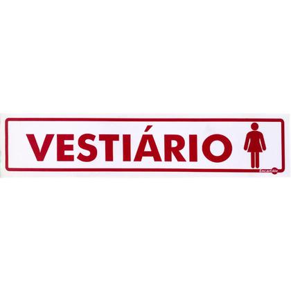 Imagem de Placa Vestiário PS180