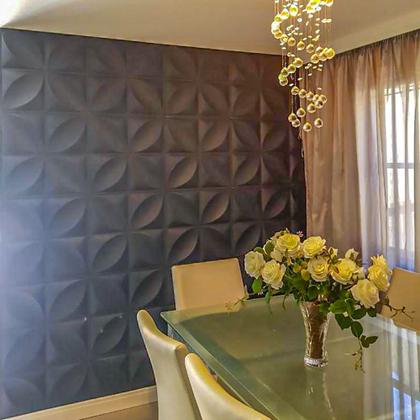 Imagem de Placas 3d Revestimento De Parede 50x50  Kit Com 173