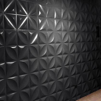 Imagem de Placas 3d Revestimento De Parede 50x50  Kit Com 187