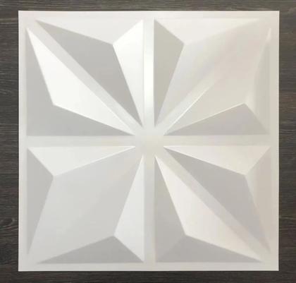 Imagem de Placas 3d Revestimento De Parede 50x50  Kit Com 28