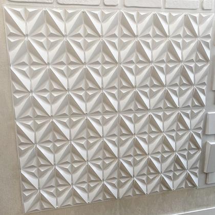 Imagem de Placas 3d Revestimento De Parede 50x50  Kit Com 75