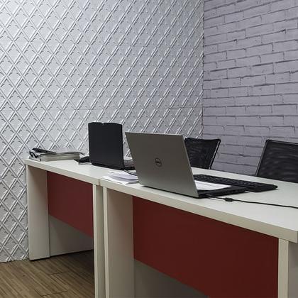 Imagem de Placas 3d Revestimento De Parede 50x50  Kit Com 75