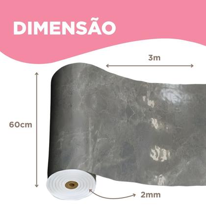 Imagem de Placas Adesivas Mármore Lavável Painel Autocolante 3D