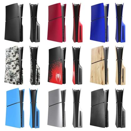 Placas Frontais Personalizadas para PS5 Slim (Edição com Disco) - Case Premium em ABS Imagem de Placas Frontais Personalizadas para PS5 Slim (Edição com Disco) - Case Premium em ABS
