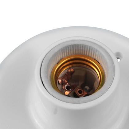 Imagem de Plafon Branco 100W 250V~ com Receptáculo Ilumi - 180931