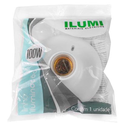 Imagem de Plafon Branco 100W 250V~ com Receptáculo Ilumi - 180931