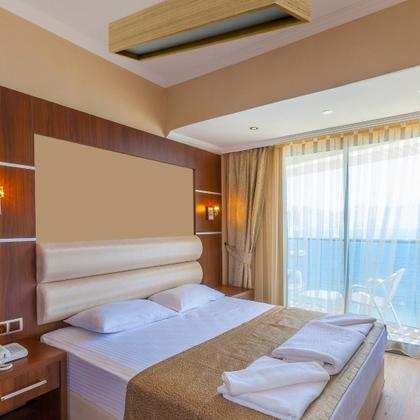 Imagem de Plafon de Madeira 64x13cm com 2 Bocais Cor Freijó Luminária de teto