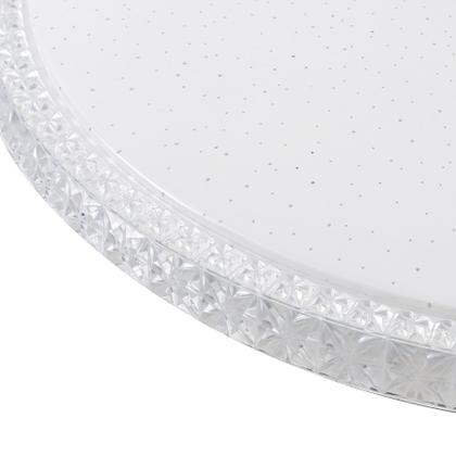 Imagem de Plafon Efeito Céu Estrelado Luminária Led Redondo Bivolt 3 Cores Teto Quarto