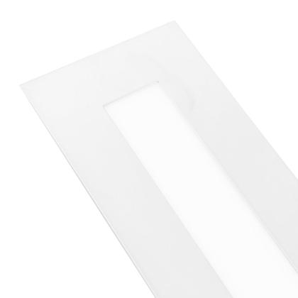 Imagem de Plafon Luminária Retangular Embutir 30w 120x10cm BF